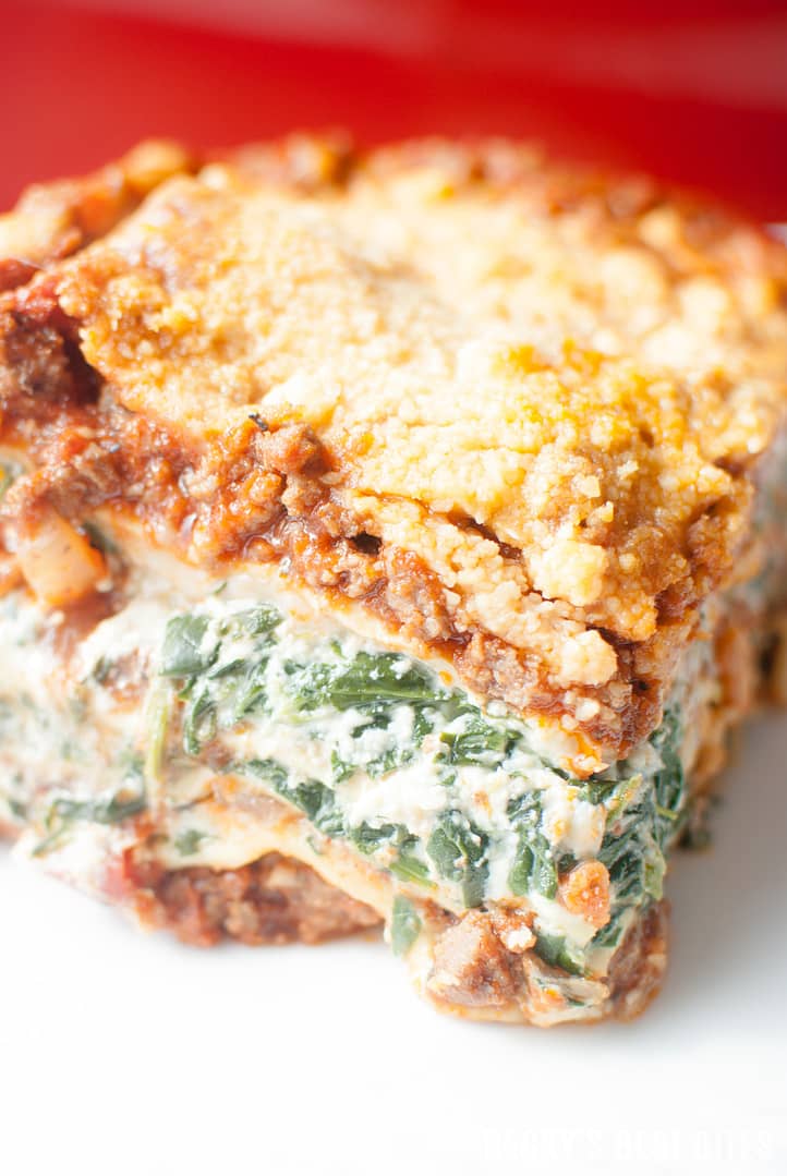 Joy Bauer, Health and Nutrition expert, created this amazing Spinach Lasagna recipe.